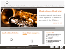 Tablet Screenshot of musikschule-volmetal.de